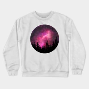 Pink galaxy Crewneck Sweatshirt